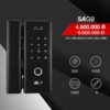 khóa vân tay cửa kính cường lực 5A-G9-design