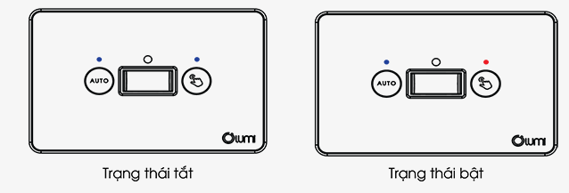 chế độ điều khiển tự động công tắc cầu thang Lumi