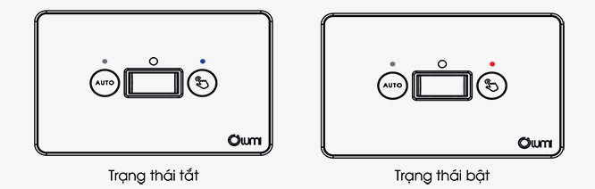 điều khiển bằng tay công tắc cầu thang