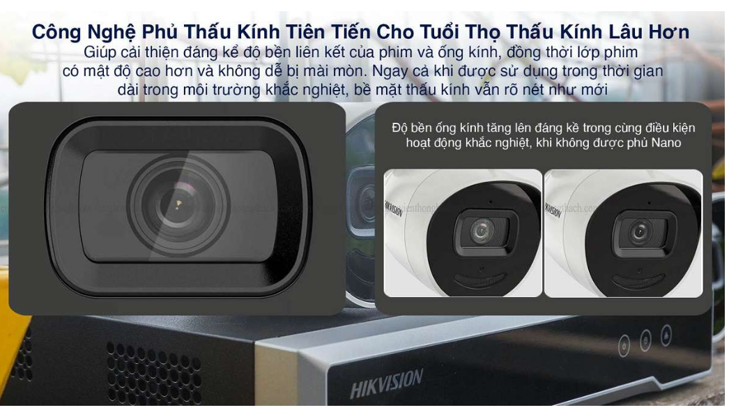 Công Nghệ Phủ thấu kính tiên tiến cho tuổi thọ thấu kính lâu hơn