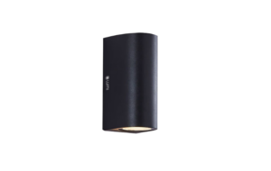 Đèn gắn tường ngoài trời bán nguyệt 2*5W