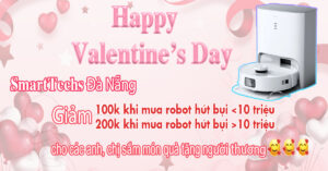 chương trình khuyến mãi robot Valentine Day 2023
