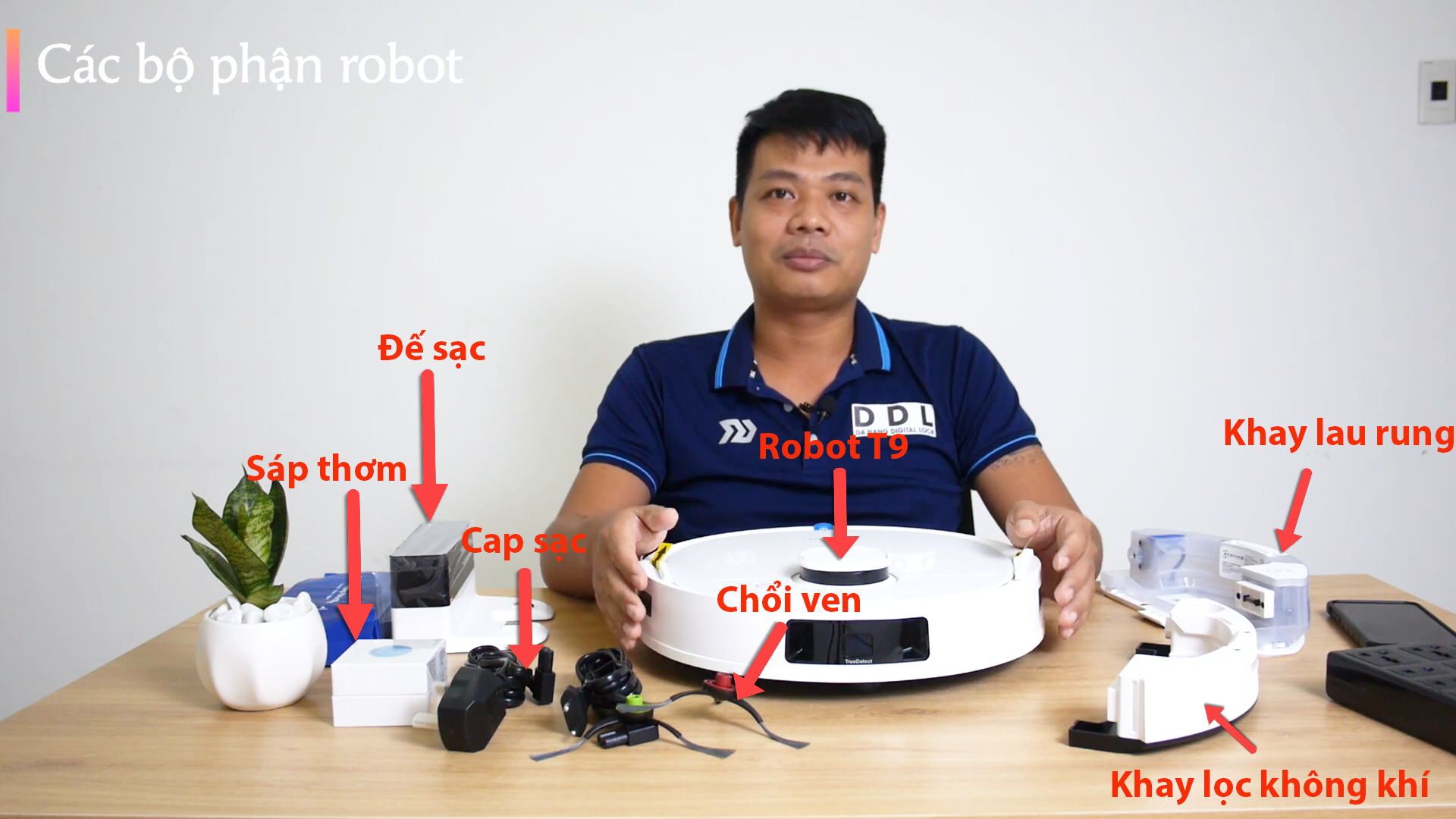 phụ kiện đầy đủ của T9