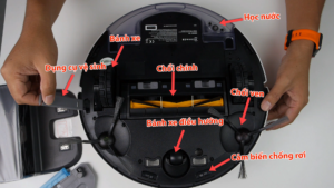Cấu tạo robot hút bụi