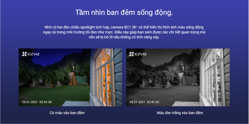 tầm nhìn ban đêm sống động