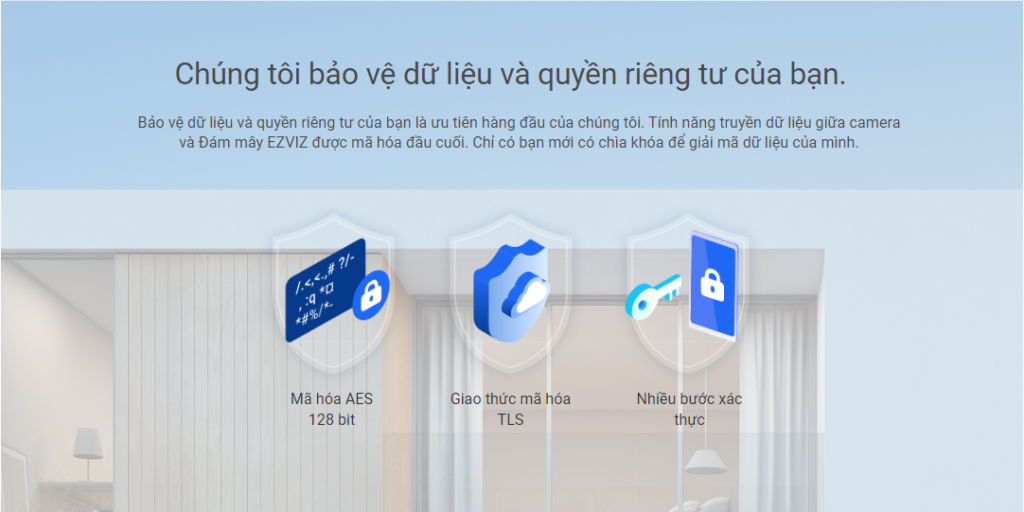 lưu trữ dữ liệu và quyền riêng tư an toàn