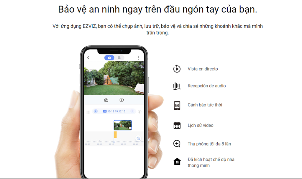Camera WiFi Dùng Pin EZVIZ BC1 2K⁺