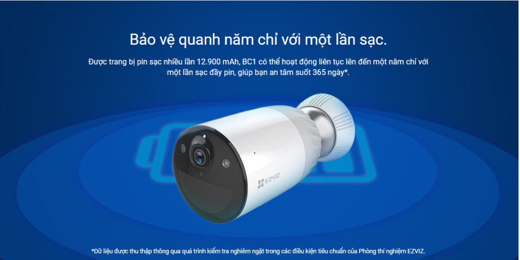 bảo vệ quanh năm một lần sạc