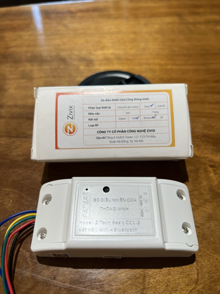 giải pháp điều khiển cửa cuốn thông minh