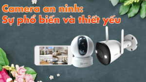 sự phổ biến và thiết yếu của camera an ninh