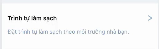 trinh tu lam sach
