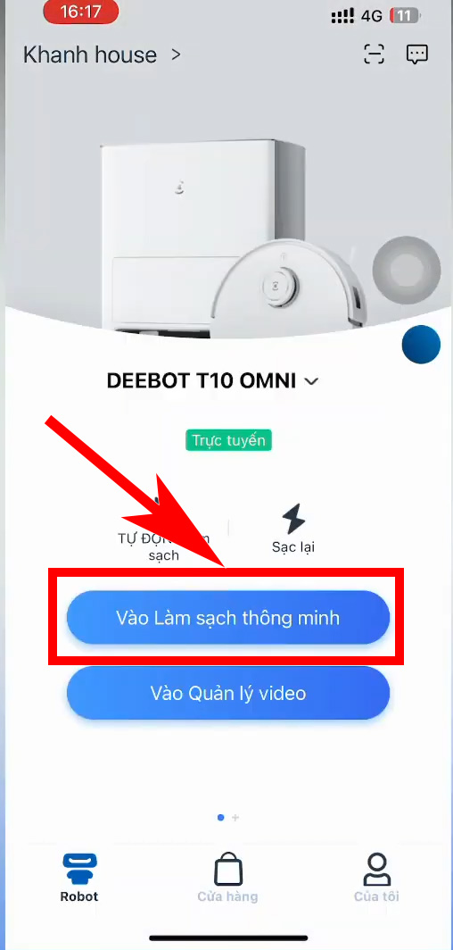 Huong dan su dung ecovacs home