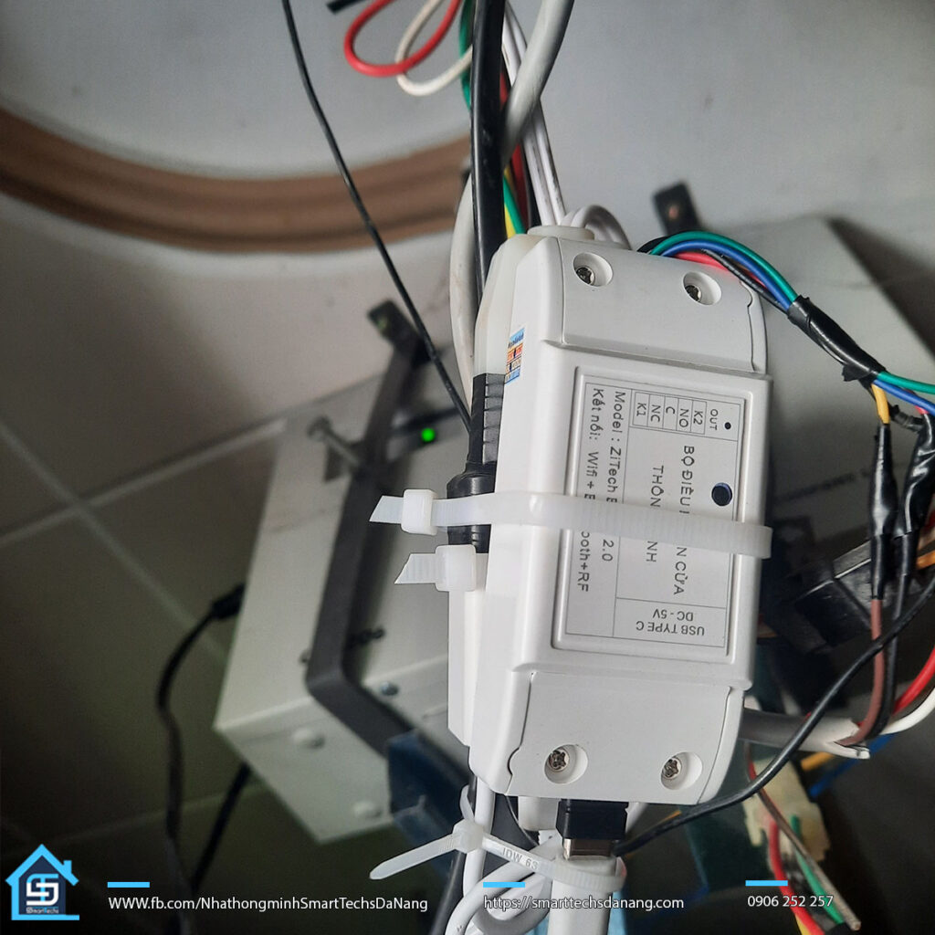 module cửa cuốn điều khiển từ xa
