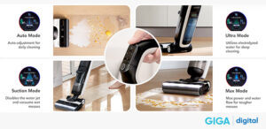 Tineco Floor One S7 Pro 4 chế độ tùy chỉnh