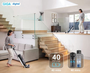 Tineco Floor One S7 Pro dung tích l;ớn