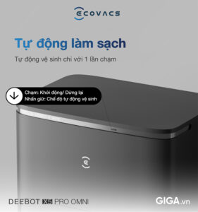 Ecovacs Deebot X5 Pro Omni tự động làm sạch