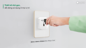 Ổ cắm thông minh Lumi nhỏ gọn