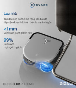 công nghệ cảm biến Ecovacs Deebot X5 Pro Omni