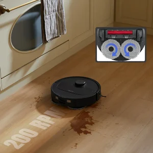 Bộ giẻ lau quay kép có thể nâng