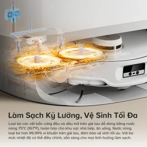 Giặc giẻ lau bằng nước nóng