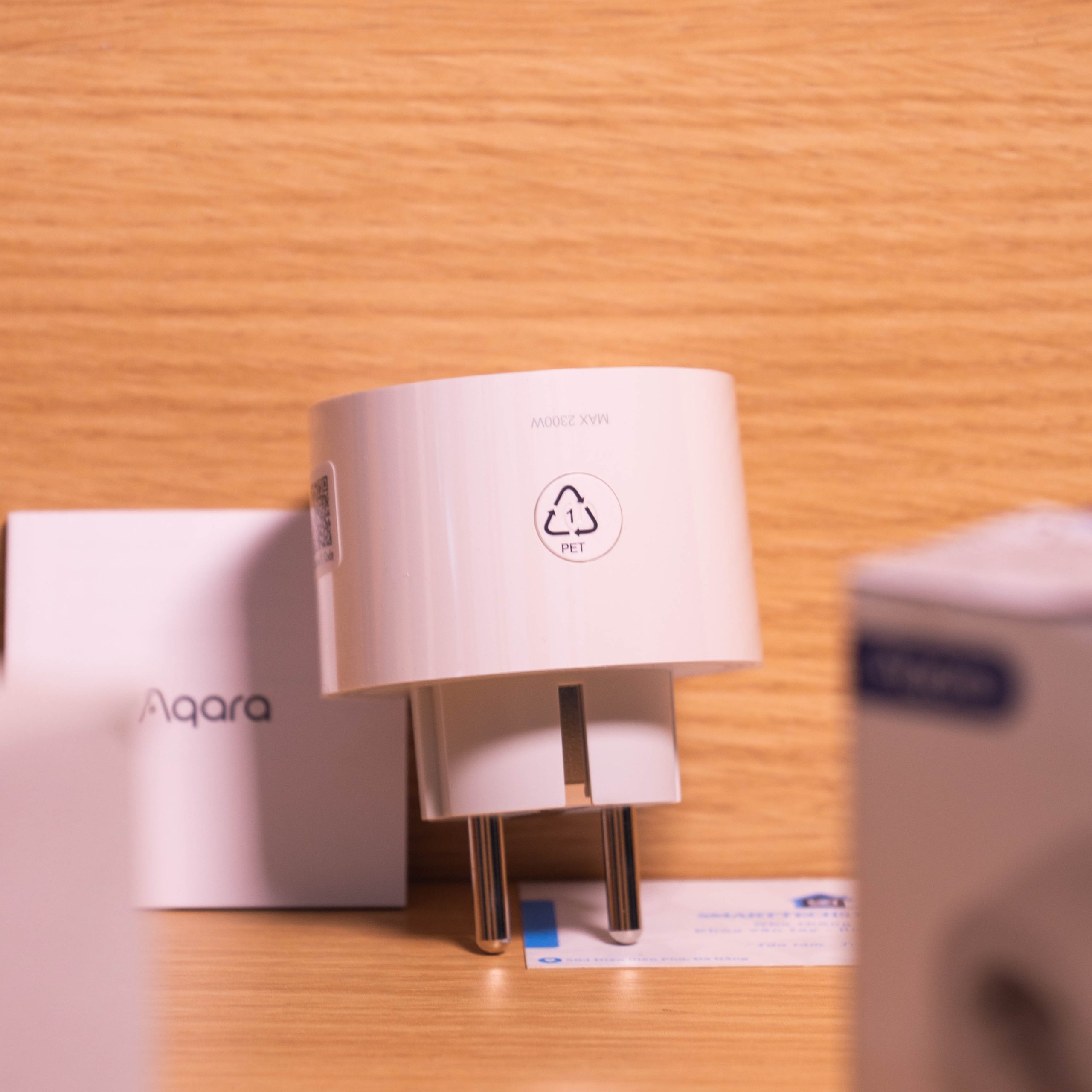 Hình ảnh thực tế ổ cắm rời Aqara Smart Plug EU