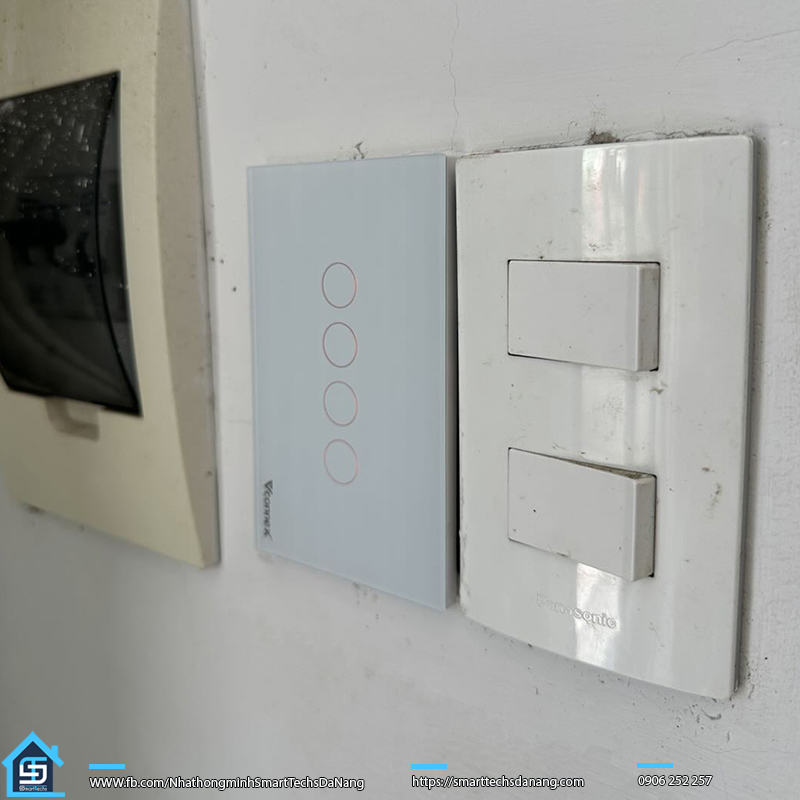 Công tắc thông minh Vconnex – Không viền