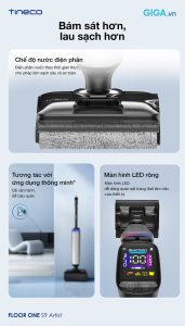 Máy hút bụi cầm tay Tineco Floor One S9 Artist