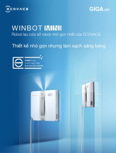 Robot lau kính Ecovacs Winbot Mini
