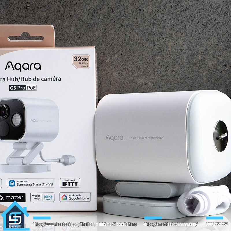Camera ngoài trời thông minh Aqara G5 Pro Poe