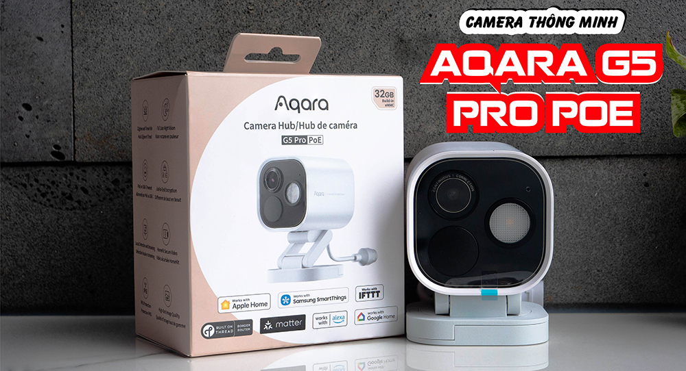 Camera ngoài trời thông minh Aqara G5 Pro
