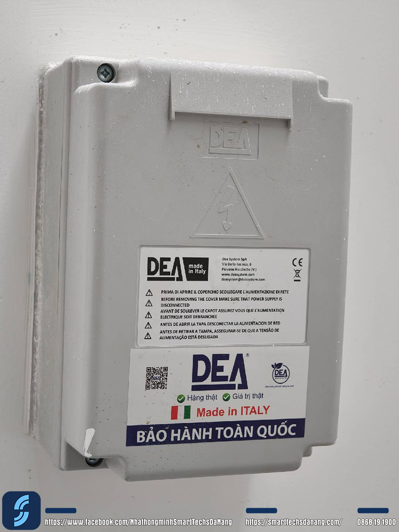 Hộp kỹ thuật của Cổng tự động DEA 