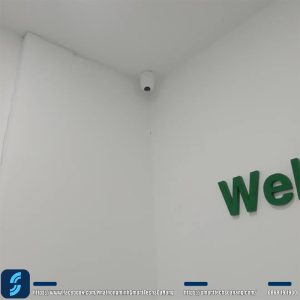 Camera wifi 3MP IMOU IPC-A32EP-L khi lắp lên tường