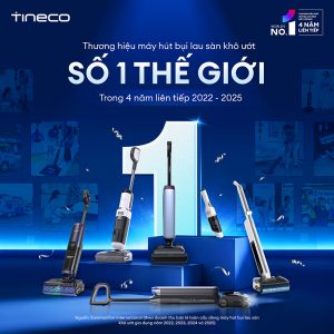 Máy hút bụi lau sàn khô ướt Tineco Floor One Station S9 Artist