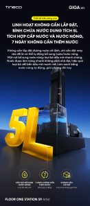 Máy hút bụi lau sàn khô ướt STATION S9 Artist