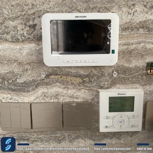 Bộ chuông hình màu Analog Hikvision DS-KIS203T