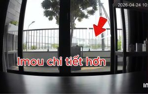 Hình ảnh ngược sáng từ camera imou A32