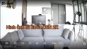Hình ảnh xuôi sáng từ Camera EZVIZ C6N Pro