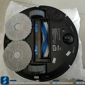mặt dưới của robot Ecovacs Deebot T30S Combo