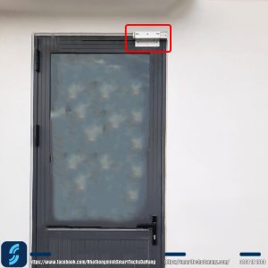 Vị trí lắp đặt khóa điện từ