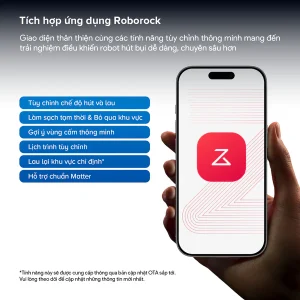 Roborock Qrevo 2 Pro điều khiển thông minh qua ứng dụng