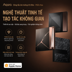 Công tắc âm tường thông minh Aqara H1 Elite ZNQBKG54LM