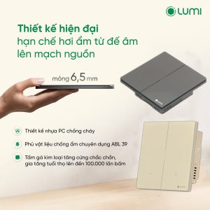 Công tắc cơ thông minh Lumes cầu thang