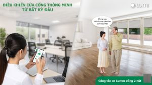 Công tắc cơ thông minh Lumes cổng 2 nút