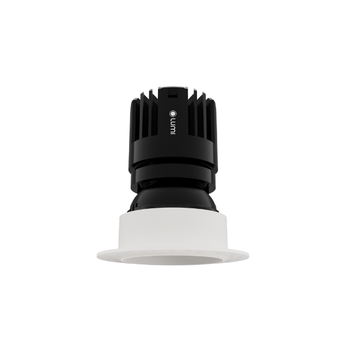 Đèn Spotlight âm trần 15W, 20(55) độ, chỉnh hướng (Không viền)