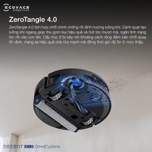 Ecovacs Deebot X12 OmniCyclone với công nghệ 4.0