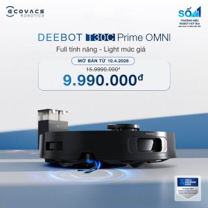 Robot hút bụi lau nhà Ecovacs Deebot T30C Prime Omni