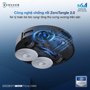 Ecovacs Deebot T30C Prime Omni với công nghệ chống rối 2.0