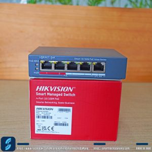 Switch HIKVISION DS-3E1105P-EI/M tện lợi cho hệ thống camera mạng