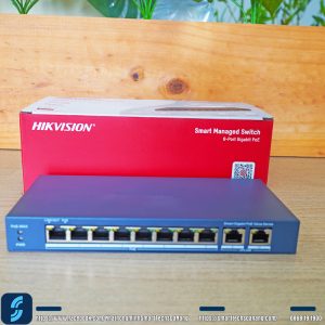 Switch mạng thông minh 8 cổng PoE Gigabit HIKVISION DS-3E1510P-EI/M