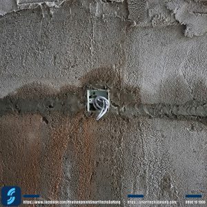 Hoàn thiên chôn đế âm , ống ruột gà và kéo dây Lan cho nút exit